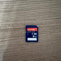 SD cards 8GB e 32GB