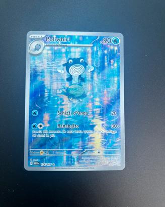 Carta Pokémon Poliwhirl 176/165 near mint set 151