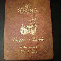 Scatola in legno Grappa Sibona