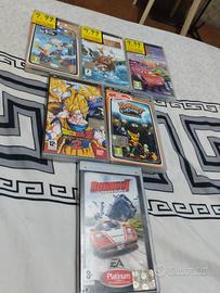 giochi psp prezzo trattabile  anche singolarmente 