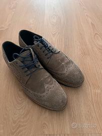 scarpe camoscio all inglese ,n.41 ancora buone