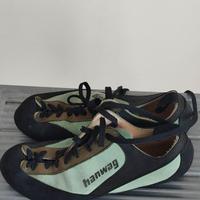 Scarpette da arrampicata Hanwag, misura 7,