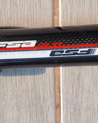 FSA attacco manubrio carbonio 130 mm