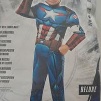 carnevale capitan America bambino