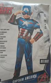 carnevale capitan America bambino