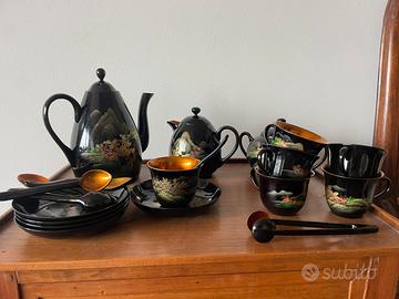 Servizio cinese decorato a mano