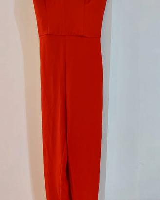 Tuta jumpsuit nuova, da cerimonia