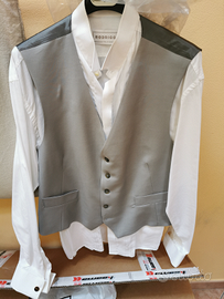 Camicia e panciotto taglia 52