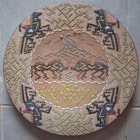 SARDEGNA ORIGINALE ANTICO PIATTO SARDO -ARTE SARDA