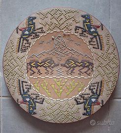 SARDEGNA ORIGINALE ANTICO PIATTO SARDO -ARTE SARDA