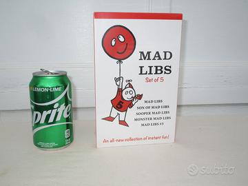 Set MAD LIBS di 5 libri in inglese di Restoration