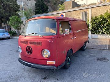 VOLKSWAGEN T2 Panel doppia porta frecce basse raro