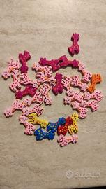 giraffe legno piccole per bomboniere sacchettini 