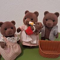 Timbertop  Brown bear,orsi bruni Sylvanian familie