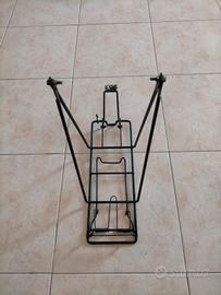 Porta pacchi bici posteriore con la molla.