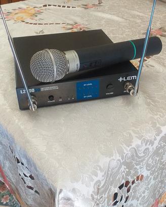microfono senza fili lem