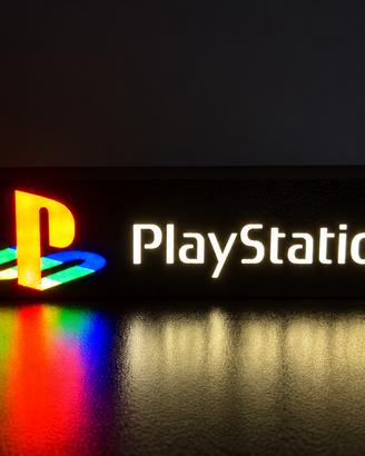 PlayStation Lightbox LED – Lampada Decorativa 3D