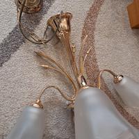 Lampadario in goccia di Murano