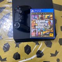 Ps4 slim+gta v+minecraft+f1 22