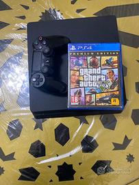 Ps4 slim+gta v+minecraft+f1 22