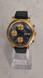 Lorenz cronografo blu oroautomatico 7750