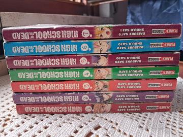 High School of the Deads serie manga completa