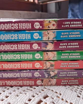 High School of the Deads serie manga completa