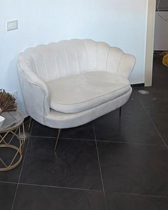 Divano due posti velluto