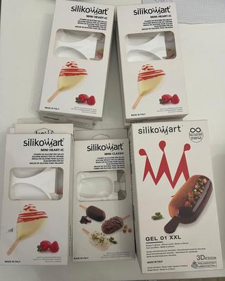 stampi pasticceria per gelati nuovi silikomart