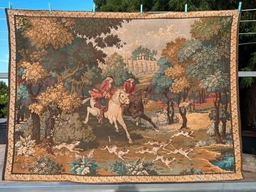 Grande arazzo in stile Aubusson