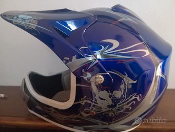 casco ragazzo moto cross 