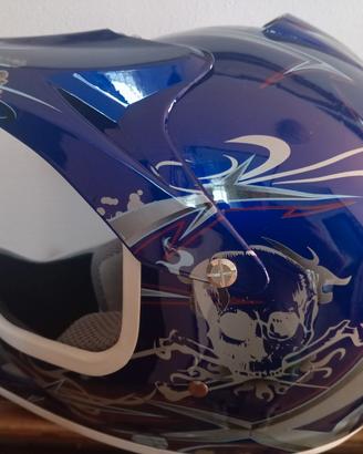 casco ragazzo moto cross 