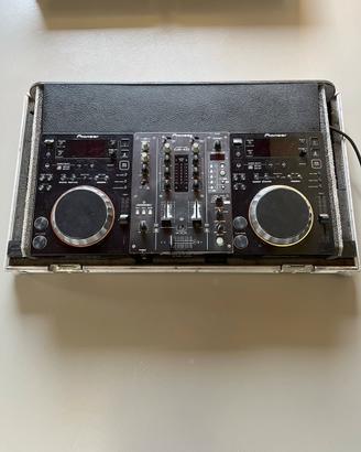 Pioneer cdj 350 e mixer djm400