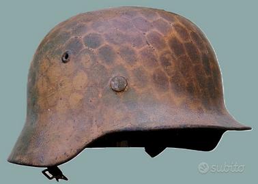 elmetto Tedesco Mod.35 2gm camo segni rete