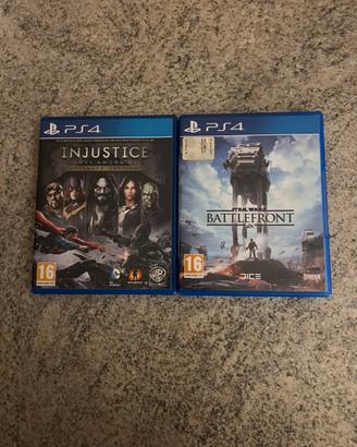 2 giochi PlayStation 4