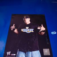 poster originale  WWE John Cena  autentico