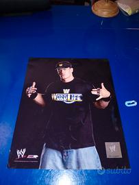 poster originale  WWE John Cena  autentico