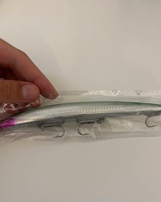 singoli artificiali Long Minnow  (3,00€ l'uno)