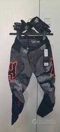 Pantaloni Bambini FOX 180 Bnkr - Nero taglia 28y