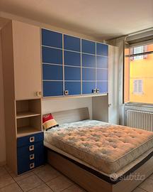 Letto matrimoniale contenitore