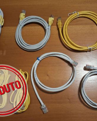 Cavo ethernet cat.5e da circa 1m