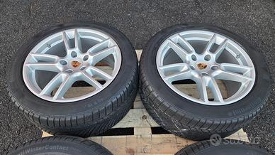 Ruote Invernali + catene originali PorschePanamera