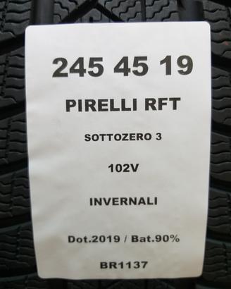2 GOMME 245 45 19 PIRELLI RFT BR1137