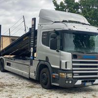 Bisarca Scania 4 auto solo 550 mila km