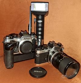 KIT fotocamere NIKON e OLYMPUS per AMATORE