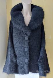 Blazer Luisa Spagnoli angora nero tg. U