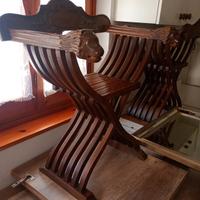 coppia poltrone impero