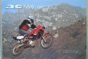 Depliant Gilera RC600 - 1989
