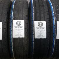 4 GOMME 195 75 16C CONTINENTAL A64953