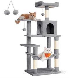 Feandrea Albero per Gatti Alto 143 cm, Tiragraffi